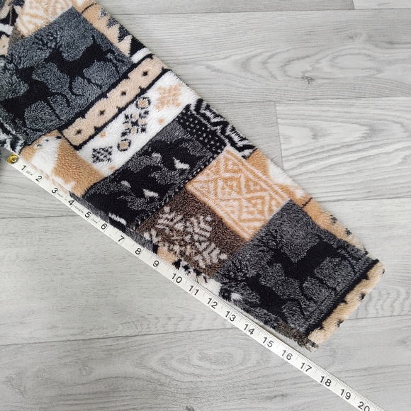 Festive fleece jacket Sz Sz 12 - Picture 9 of 15